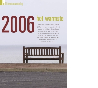 thumbnail - 2006: het warmste jaar ooit opgetekend in België